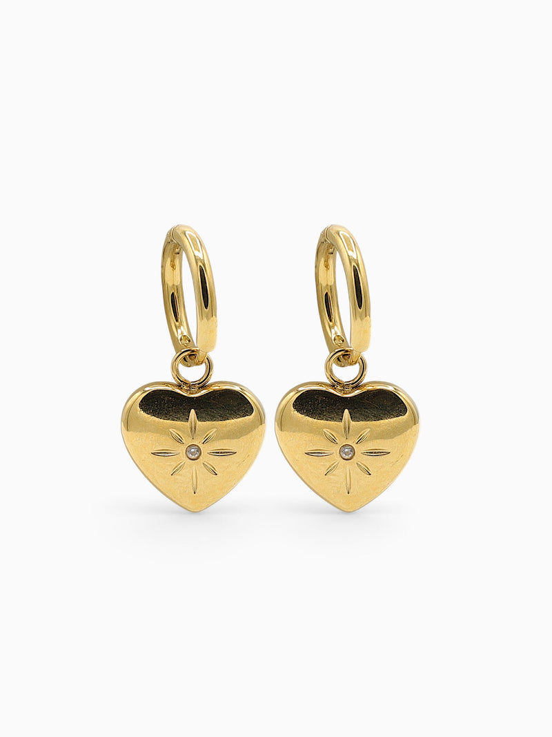 ACANTHA CHARM HOOPS