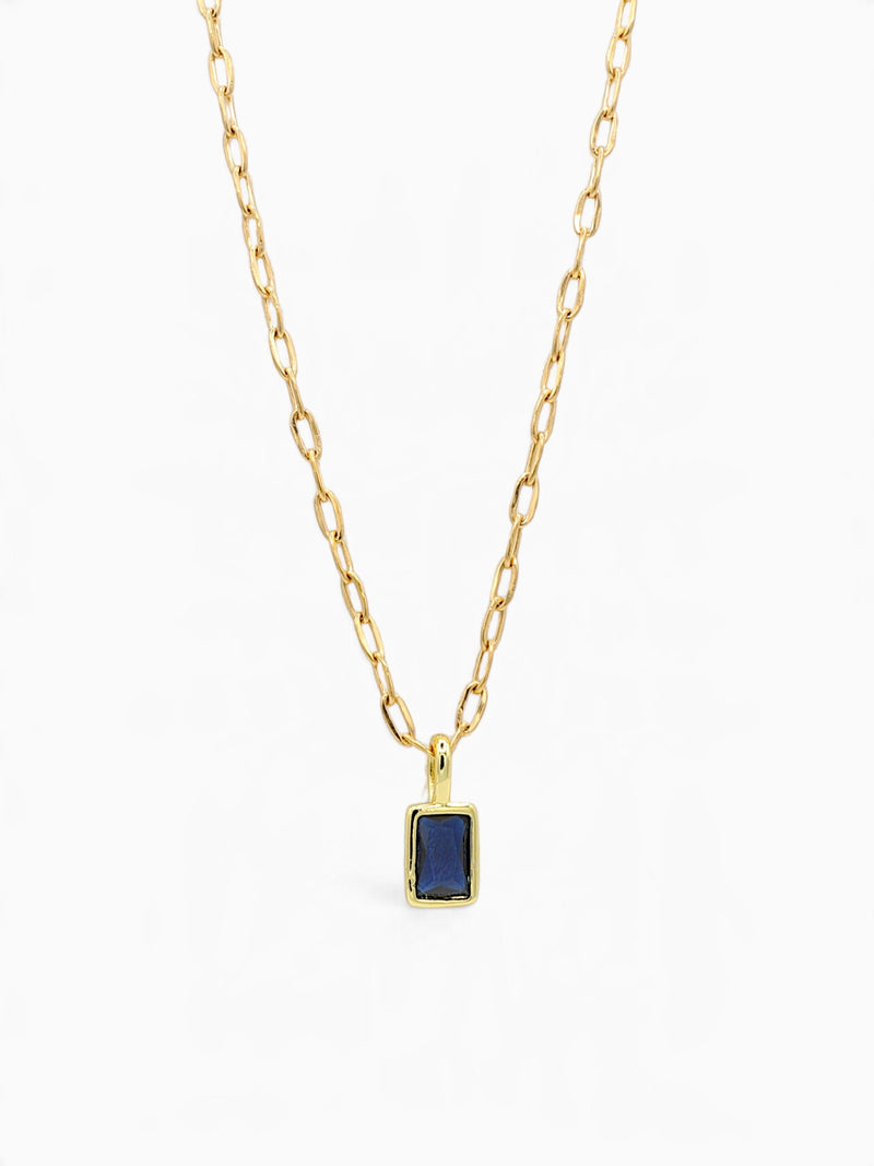 ALANA NECKLACE - SAPPHIRE