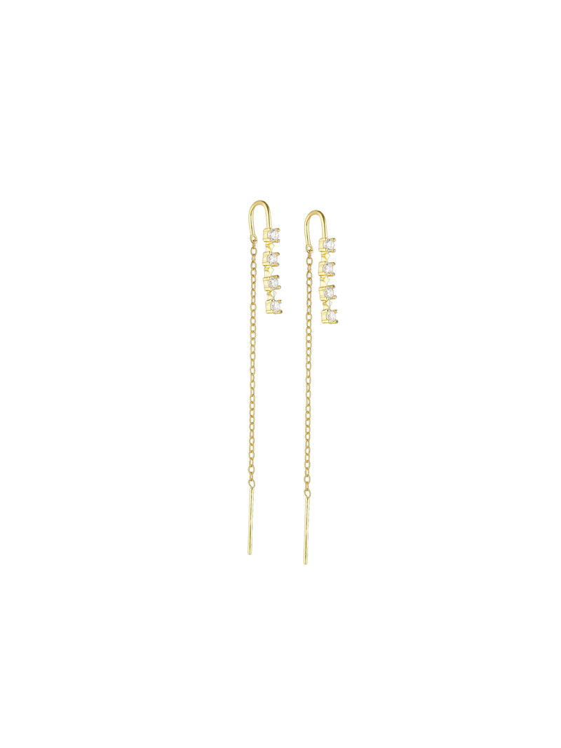 DELILAH EARRINGS - CLEAR