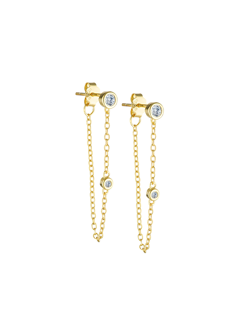 ESTE EARRINGS - CLEAR