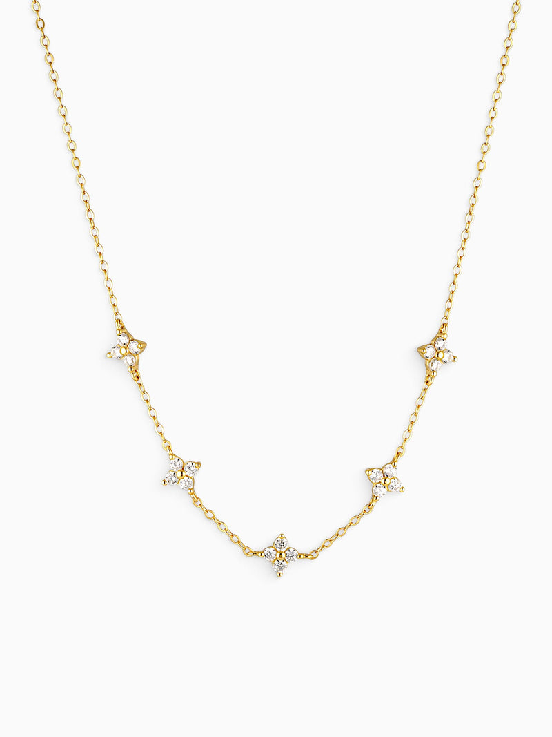 FLOWER MULTI NECKLACE