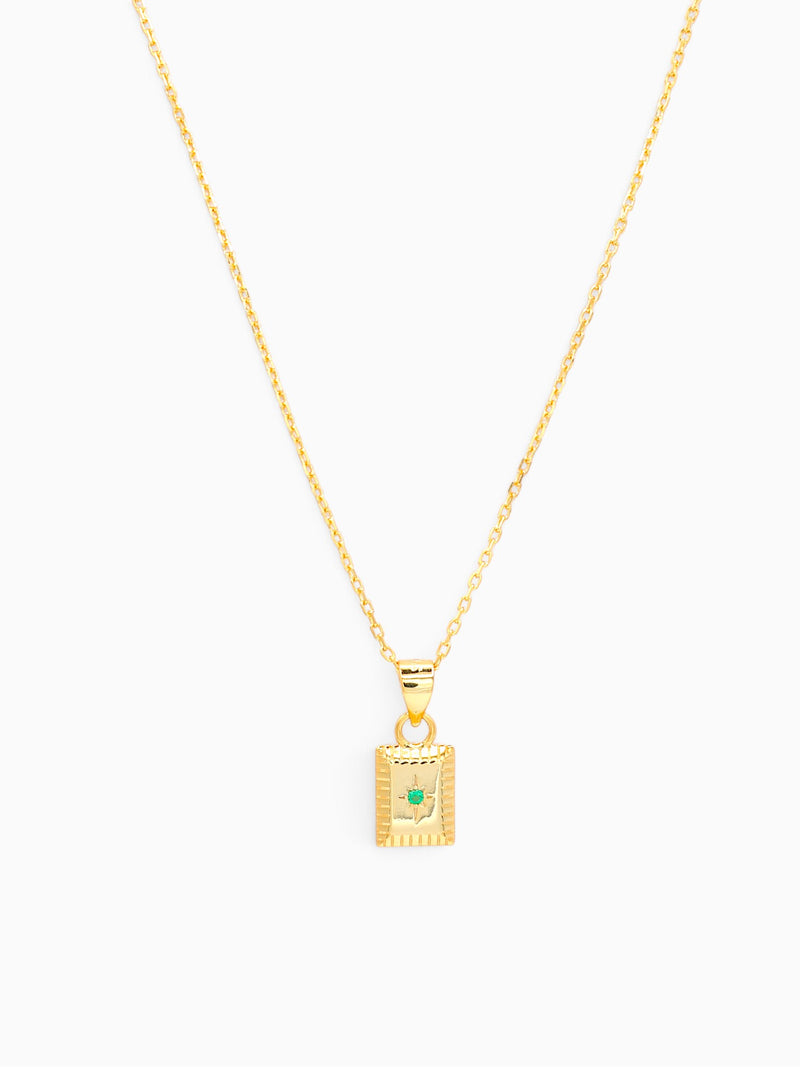 LUMIERE NECKLACE - EMERALD