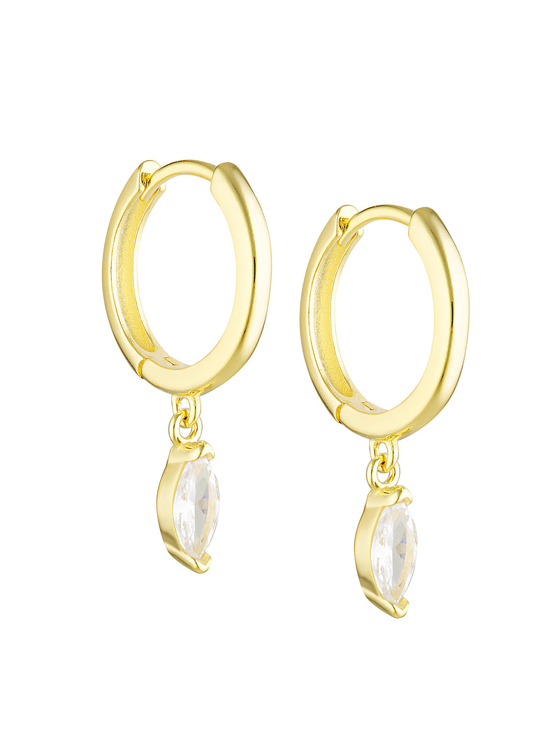 ARIA PENDANT HOOPS