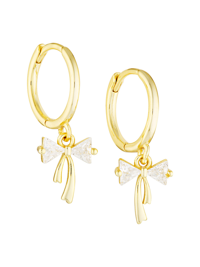 BIRDIE CHARM HOOPS