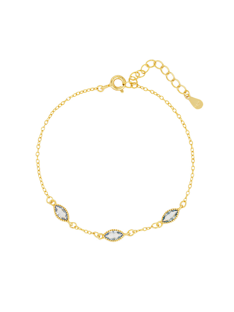 EQUISE BRACELET - AQUAMARINE
