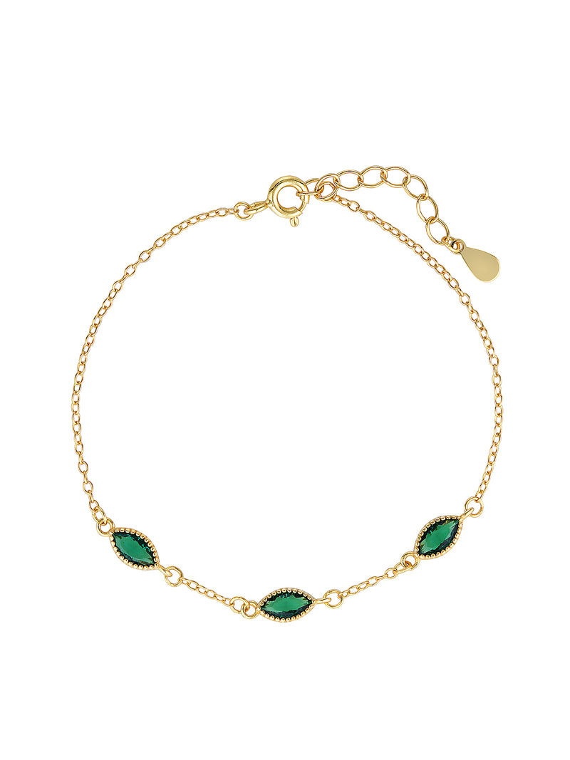 EQUISE BRACELET - EMERALD