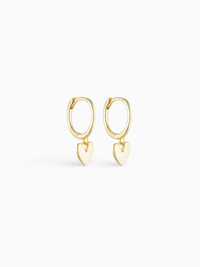 AGAPE CHARM HOOPS
