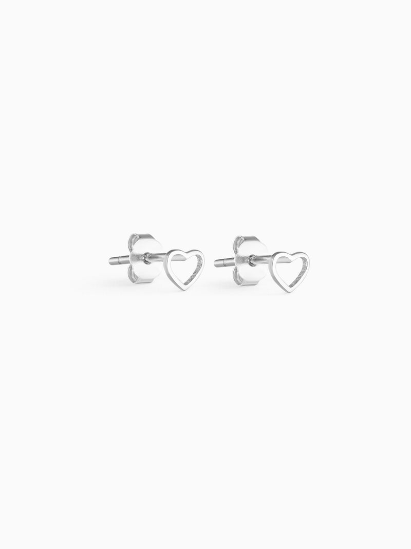 OPEN HEART STUDS