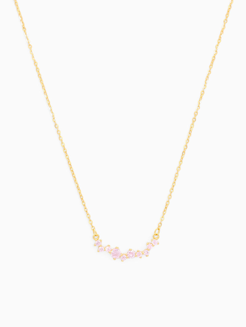POLLY NECKLACE - PINK TOURMALINE