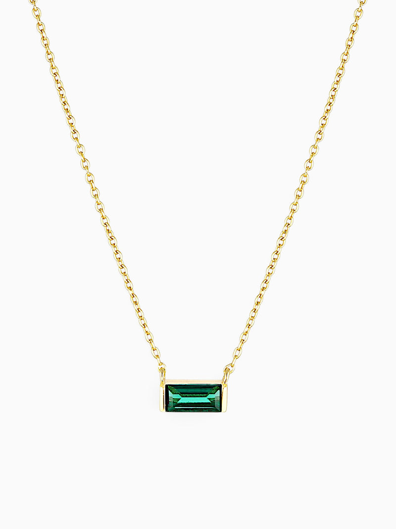 ABOVE NECKLACE - EMERALD