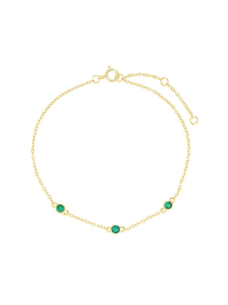 ADDEE BRACELET - EMERALD