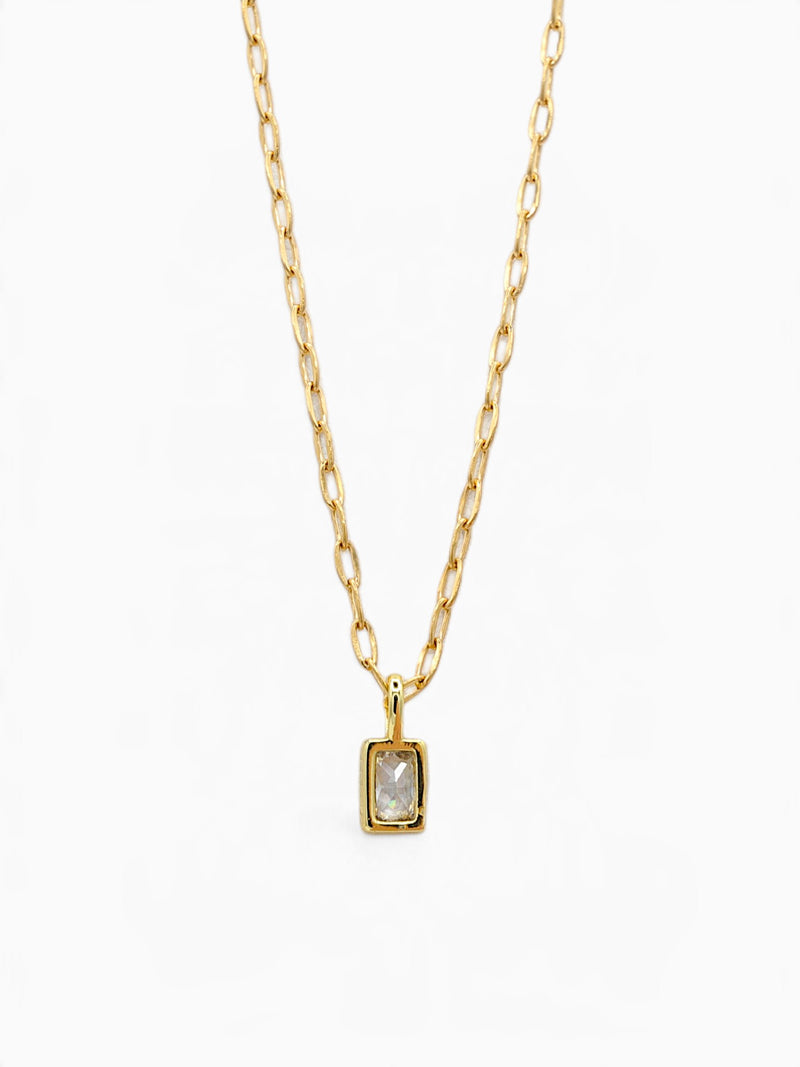 ALANA NECKLACE - CLEAR