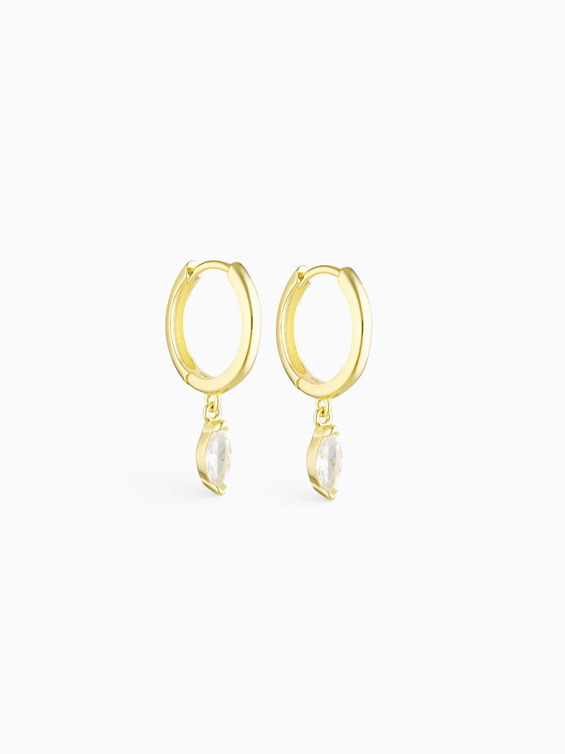 ARIA CHARM HOOPS