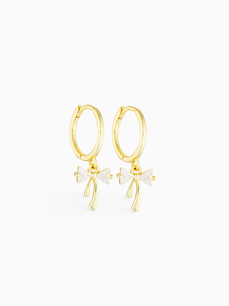 BIRDIE CHARM HOOPS
