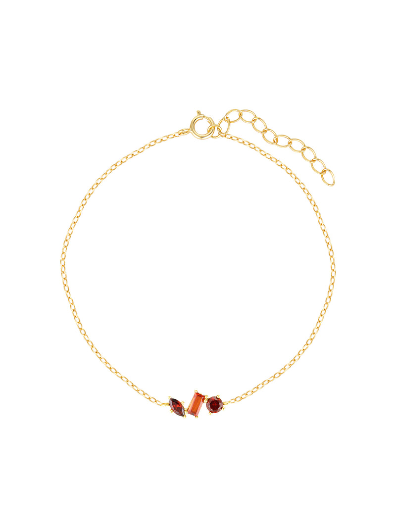 CADANCE BRACELET - GARNET
