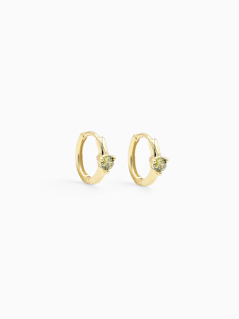 ELLADA HOOPS - PERIDOT
