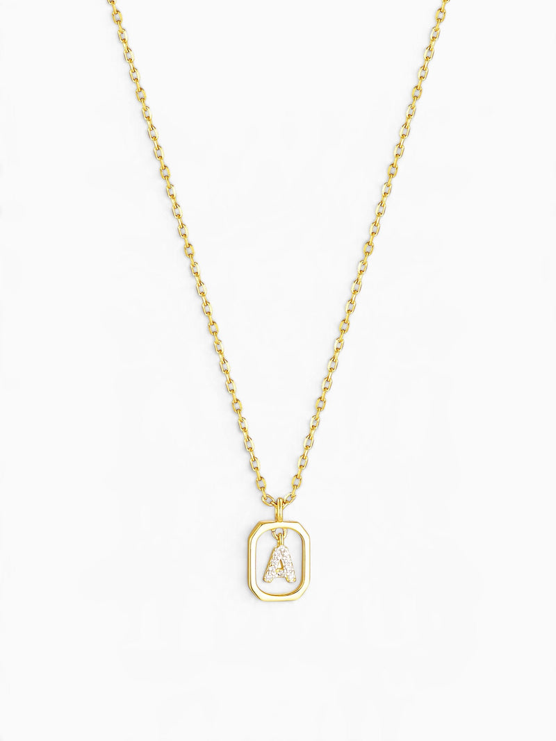 ZONAL LETTER NECKLACE