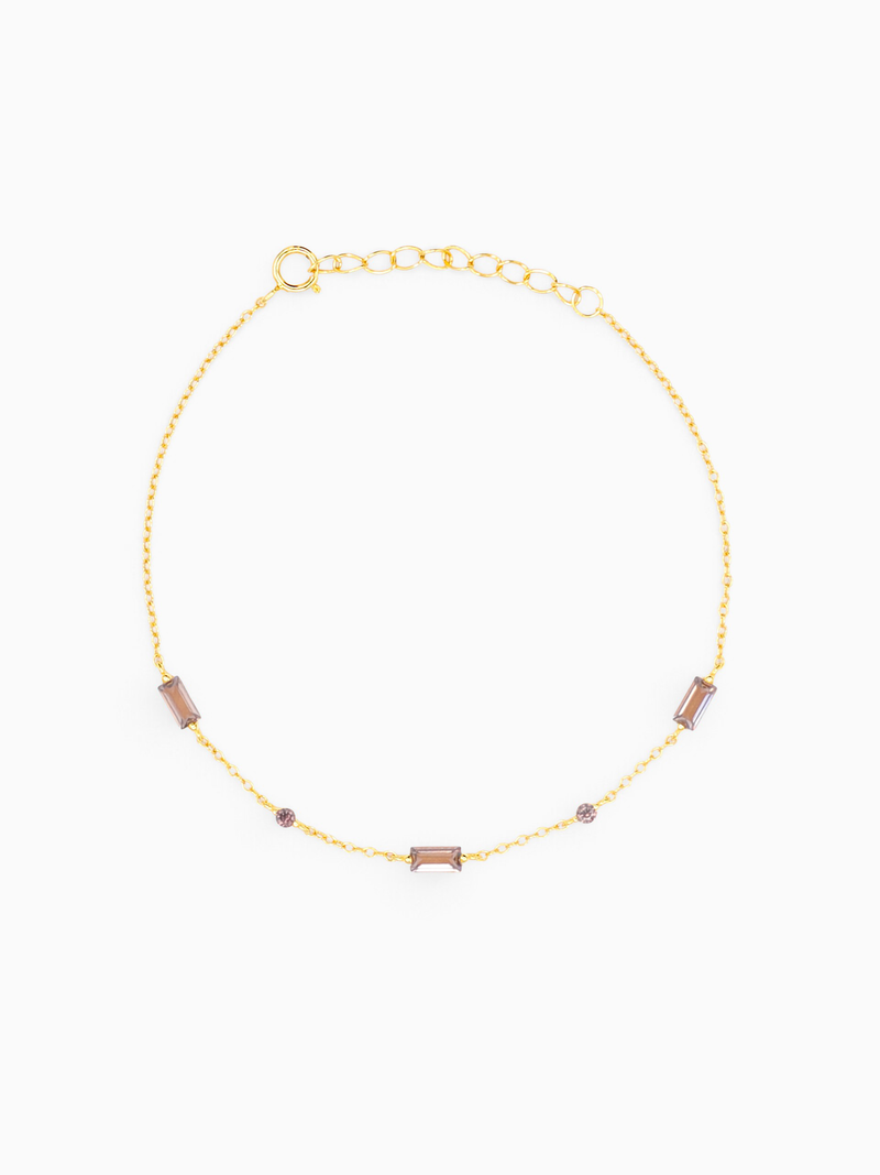 ISADORA BRACELET - SMOKY QUARTZ