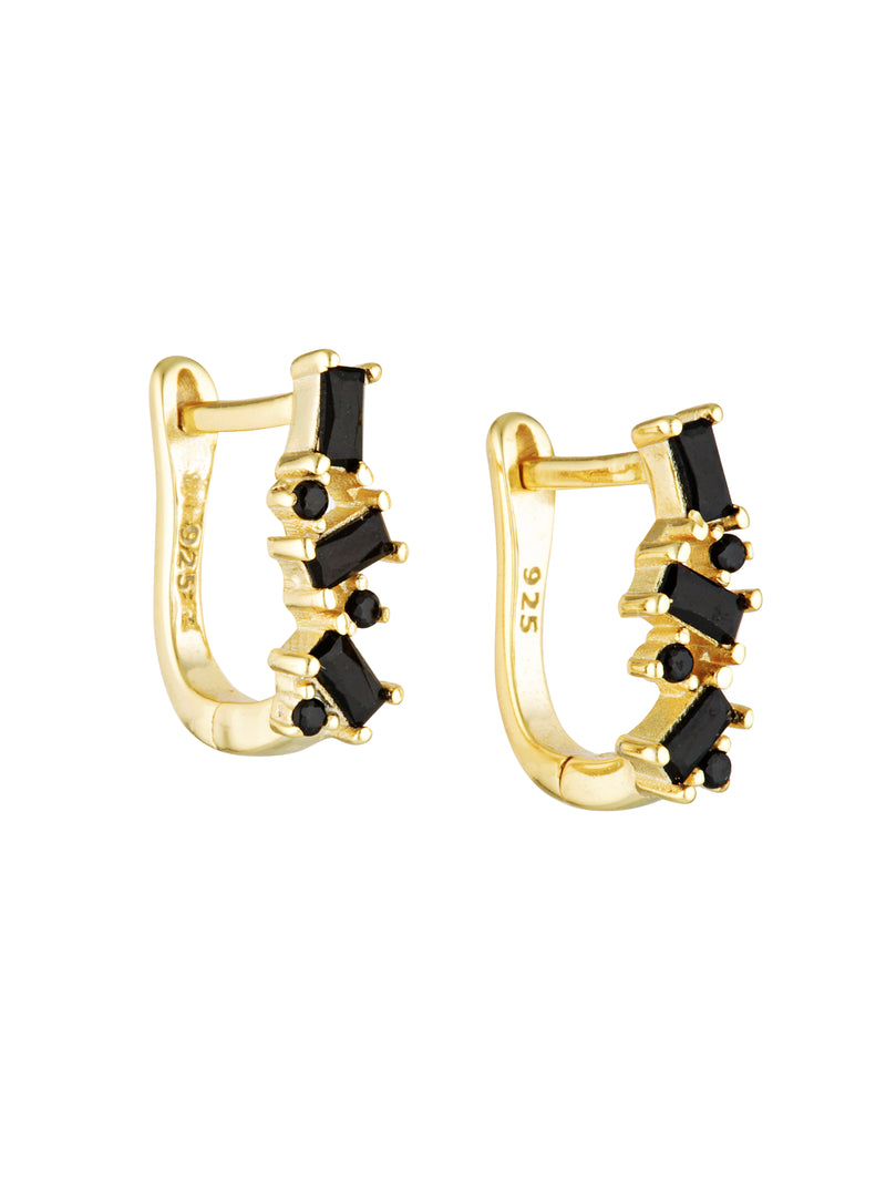 LILY HOOPS - ONYX