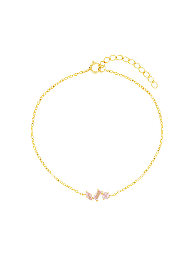 CADANCE BRACELET  - PINK TOURMALINE