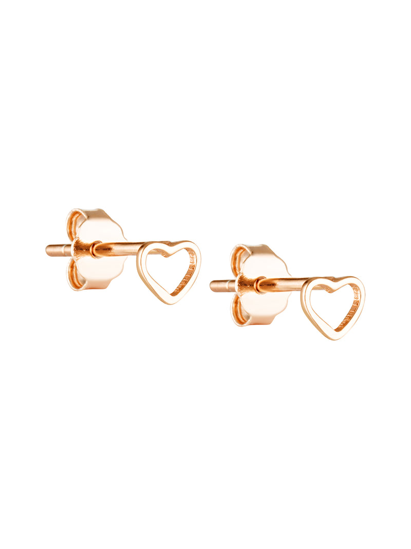 OPEN HEART STUDS