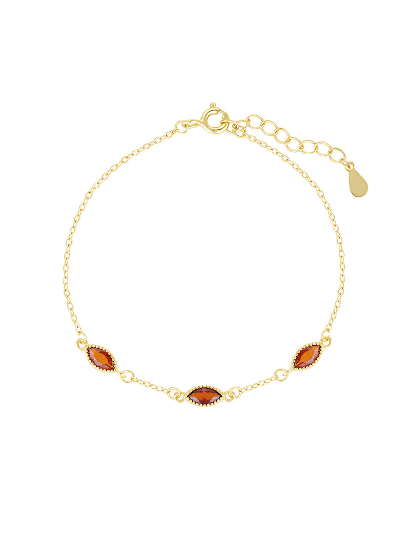 EQUISE BRACELET - GARNET