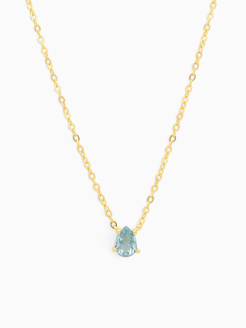 COLOSSIANS NECKLACE - AQUAMARINE
