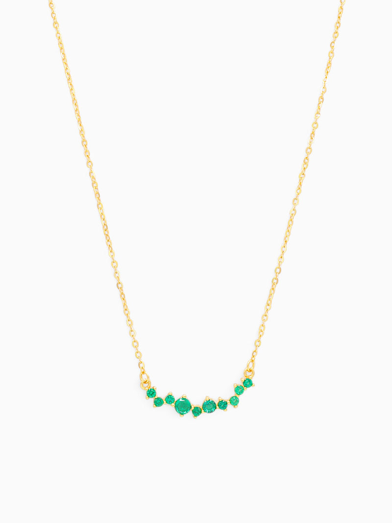 POLLY NECKLACE  - EMERALD