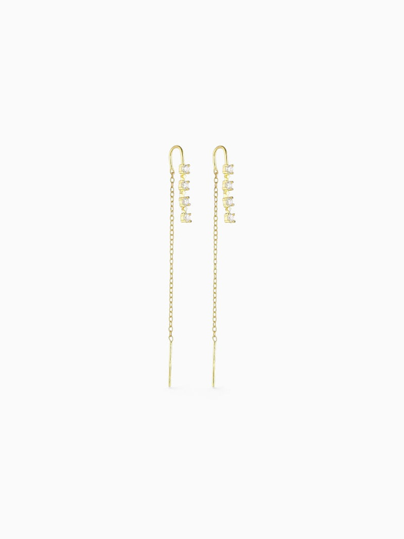 DELILAH EARRINGS - CLEAR