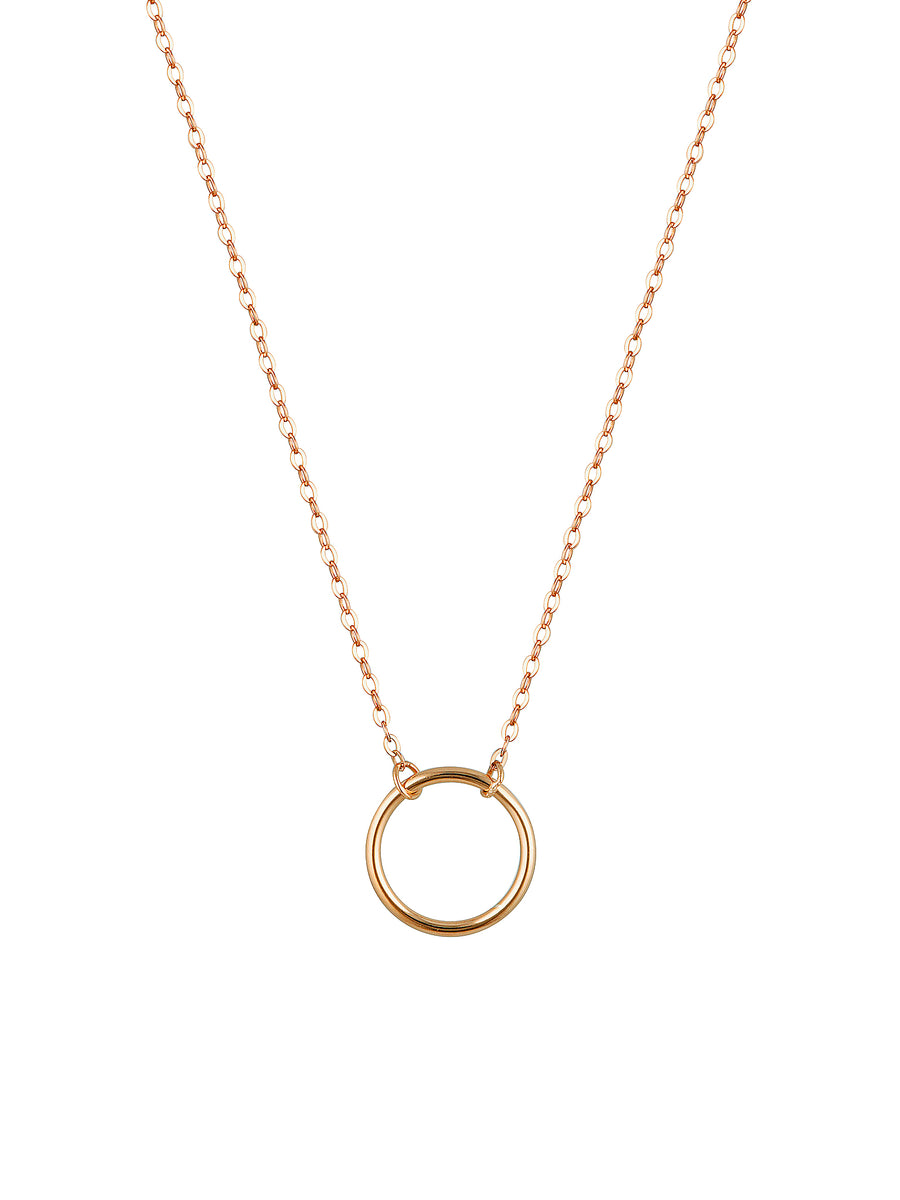 SUNSET NECKLACE - ROSE GOLD – Lalume The Label